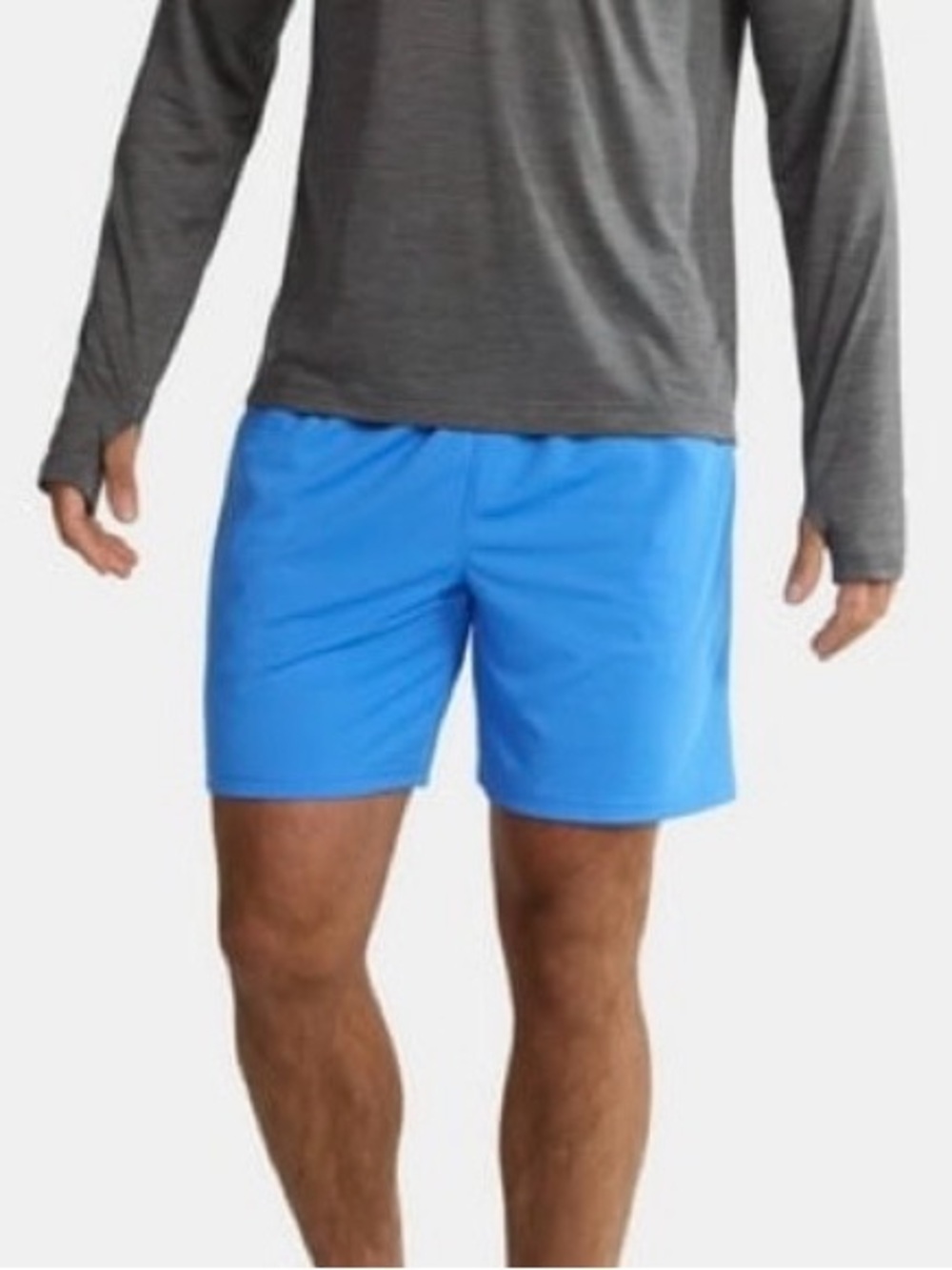 Athletic Works Bright Blue Men's Athletic Shorts